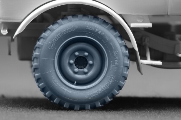 Набір коліс для Unimog U1300L MPT 80 від Revell ScaleX WM-35046 детальное изображение Колёса Афтермаркет