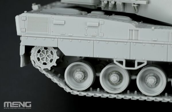 Сборная модель 1/72  немецкий танк Леопард 2А7 Менг 72-002 детальное изображение Бронетехника 1/72 Бронетехника