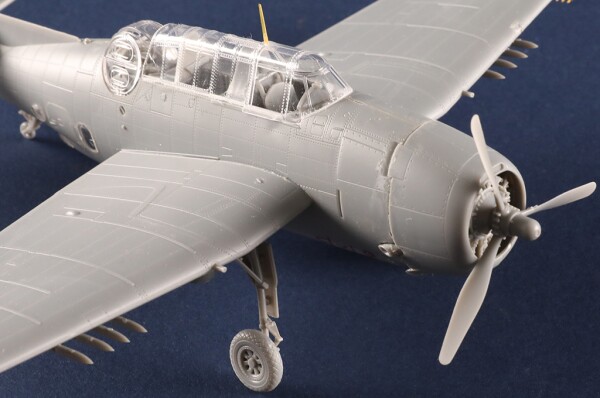 Збірна модель 1/72 Літак TBF-1C Avenger HobbyBoss 87275 детальное изображение Самолеты 1/72 Самолеты