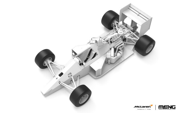 Збірна модель 1/24 Автомобіль McLaren MP4/4 1988 Meng CS-007 детальное изображение Автомобили 1/24 Автомобили