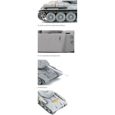Сборная модель 1/35 советский танк T34-85 With 5 Resin figure Border Model BT-027 детальное изображение Бронетехника 1/35 Бронетехника