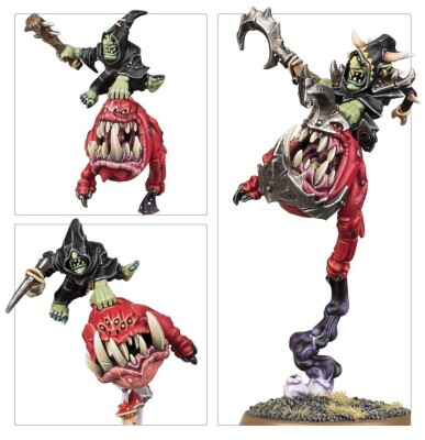 GLOOMSPITE GITZ: SQUIG HOPPERS детальное изображение Мракобесные Гоблины Разрушение