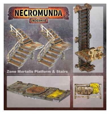 ZONE MORTALIS: PLATFORMS &amp; STAIRS детальное изображение Террейн WARHAMMER 40,000