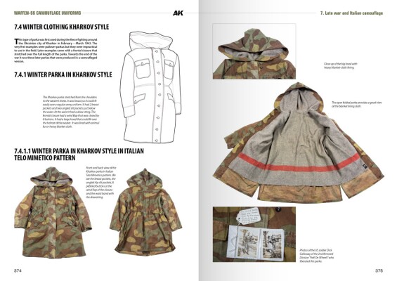 Книга Waffen-SS Camouflage Uniforms by Werner Palinckx AK-Interactive 130008 детальное изображение Обучающая литература Книги