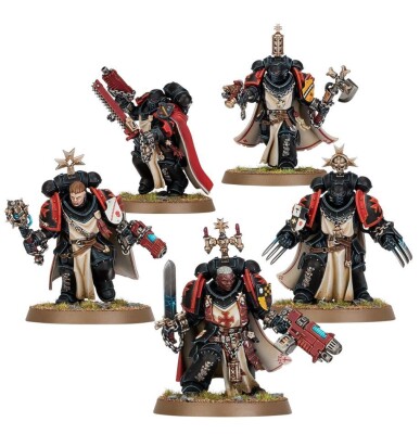 Ігровий набір Warhammer 40000 - COMBAT PATROL - BLACK TEMPLARS детальное изображение Чёрные Храмовники Космические Десантники
