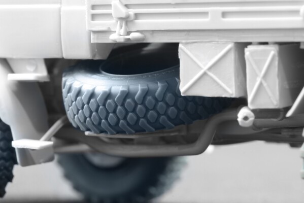 Набір коліс (з деформацією) для Unimog U1300L MPT 80 від Revell ScaleX WM-35046W детальное изображение Колёса Афтермаркет