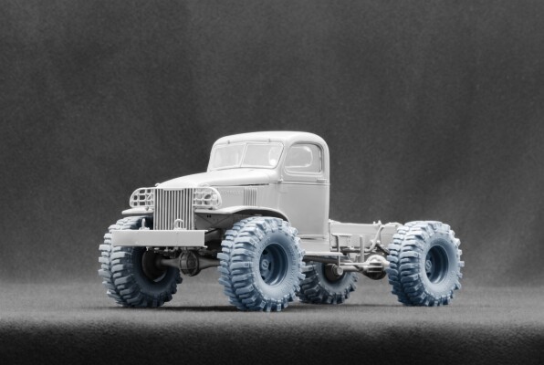Набор колес Rat Rod для G506 Cargo Truck от ICM, Miniart ScaleX WW-35032 детальное изображение Колёса Афтермаркет