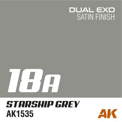 Dual exo 18a – starship grey 60ml детальное изображение AK Dual EXO Краски
