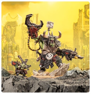 Игровой набор Warhammer 40000 - ORKS: WARBOSS детальное изображение Орки Армии Ксеносов