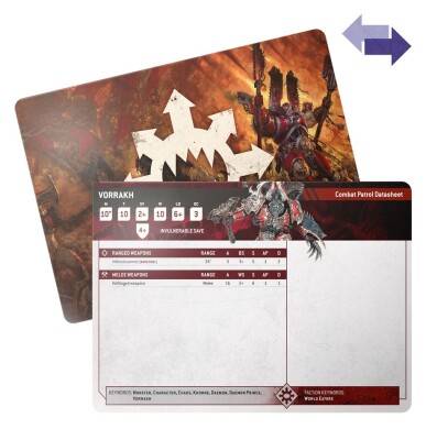 DATASHEET CARDS: WORLD EATERS (ENGLISH) детальное изображение Пожиратели Миров Армии Хаоса