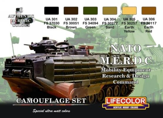 Nato M.E.R.D.C.  детальное изображение Наборы красок Краски