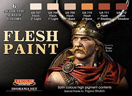 FLESH PAINT SET детальное изображение Наборы красок Краски