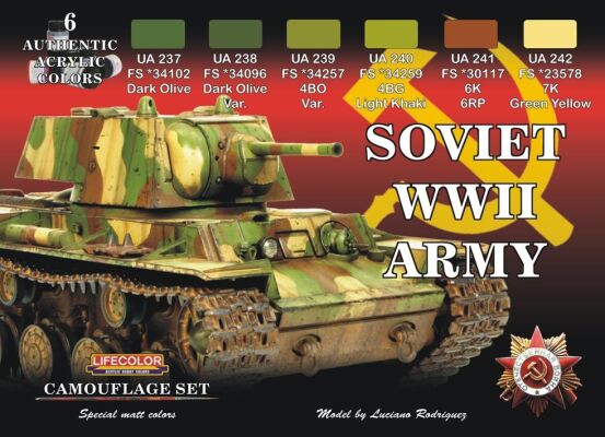 CAMOUFLAGE SET RUSSIAN ARMY детальное изображение Наборы красок Краски
