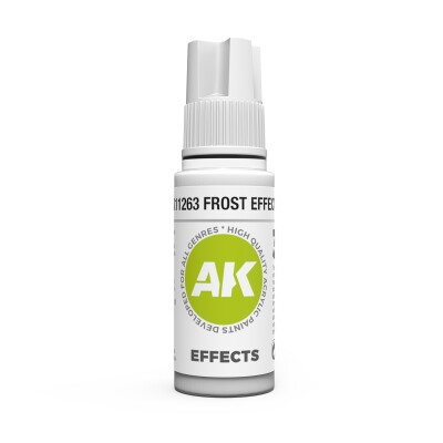 Акрилова фарба FROST EFFECT / МОРОЗНИЙ ЕФЕКТ AK-interactive AK11263 детальное изображение General Color AK 3rd Generation