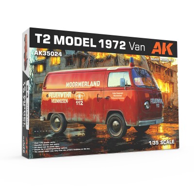 Збірна модель 1/35 Автомобіль Т2 1972 (фургон) AK-interactive 35024 детальное изображение Автомобили 1/35 Автомобили