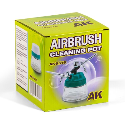 Container for washing airbrush AK-interactive 9519 детальное изображение Аксессуары Аэрография