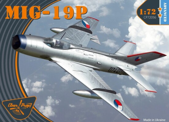 Збірна модель 1/72 Літак МіГ-19П Clear Prop 72056 детальное изображение Самолеты 1/72 Самолеты