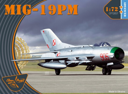 Збірна модель 1/72 Літак МіГ-19ПМ Clear Prop 72057 детальное изображение Самолеты 1/72 Самолеты
