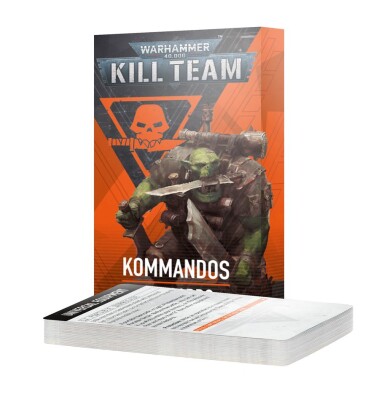 KILL TEAM DATACARDS: KOMMANDOS (ENG) детальное изображение KILL TEAM WARHAMMER 40,000