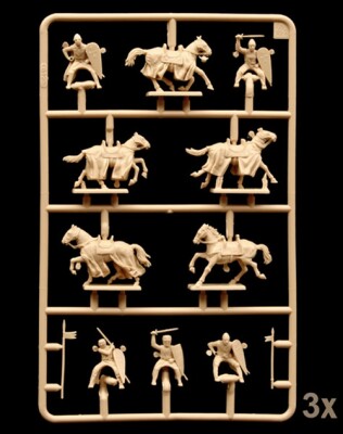 Збірна модель 1/72 Фігури лицарі-тамплієри середньовічна епоха Italeri 6125 детальное изображение Фигуры 1/72 Фигуры