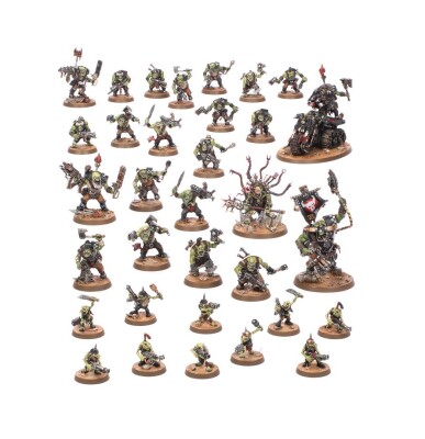 Ігровий набір Warhammer 40000 - GETTING STARTED WITH ORKS (ENG) детальное изображение Игровые наборы WARHAMMER 40,000