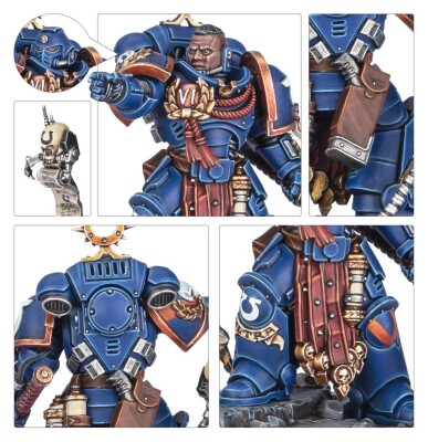 Игровой набор Warhammer 40000 - ULTRAMARINES: FERREN AREIOS детальное изображение Ультрамарины Космические Десантники
