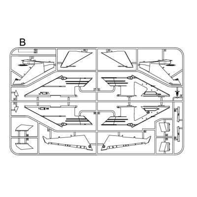 Scale model 1/48 Airplane Su-17 M3/M4 &quot;Fitter D&quot; Zimi 80144 детальное изображение Самолеты 1/48 Самолеты