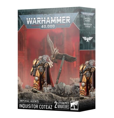 Игровой набор Warhammer 40000 - IMPERIAL AGENTS: INQUISITOR COTEAZ детальное изображение Имперские Агенты Армии Империума