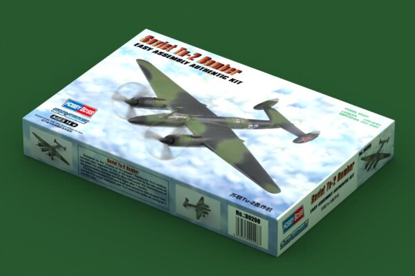 Сборная модель 1/72 Советский бомбардировщик Ту-2 ХоббиБосс 80298 детальное изображение Самолеты 1/72 Самолеты