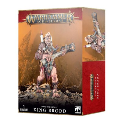 AGE OF SIGMAR: SONS OF BEHEMAT - KING BRODD детальное изображение SONS OF BEHEMAT GRAND ALLIANCE DESTRUCTION