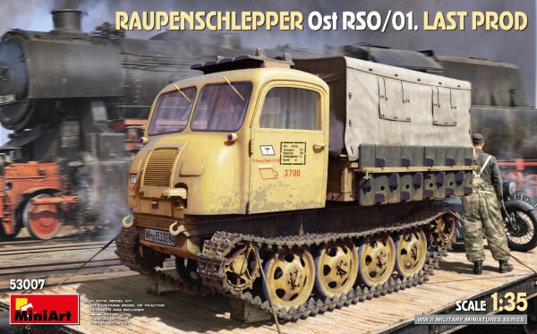Сборная модель 1/35 Гусеничный трактор Ost RSO/01. (LAST PROD) MiniArt 53007 детальное изображение Автомобили 1/35 Автомобили