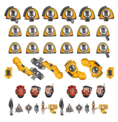 IMPERIAL FISTS: PRIMARIS UPGRADES AND TRANSFERS детальное изображение Имперские кулаки Космические Десантники