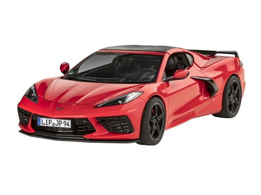 Стартовий набір 1/24 Автомобіль Corvette C8 Coupe Revell 67714 детальное изображение Автомобили 1/24 Автомобили