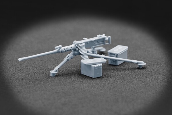 Масштабная модель 1/35 Пулемет M2 Browning Modern WW2 ScaleX A-35004 детальное изображение Аксессуары Диорамы
