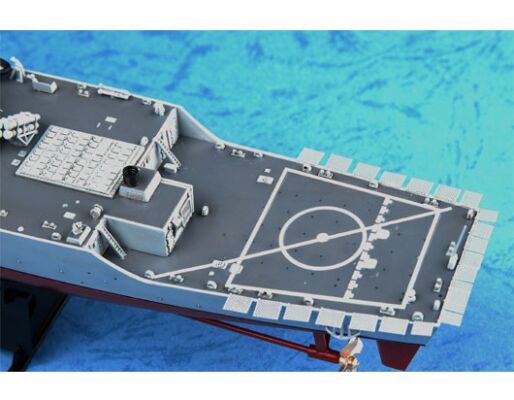 Сборная модель 1/350 Военный корабль США «Arleigh Burke» DDG-51 Трумпетер 04523 детальное изображение Флот 1/350 Флот