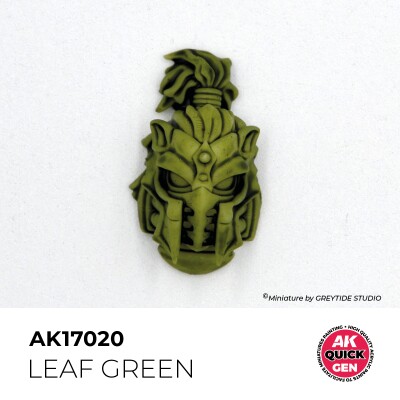 Acrylic paint LEAF GREEN QUICK GEN COLOR AK-interactive AK 17020 детальное изображение Акриловые краски Краски