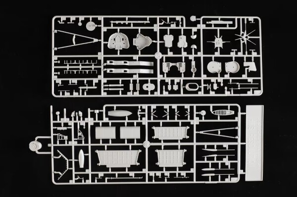 Збірна модель 1/350 Британський лінкор HMS Resolution Trumpeter 05379 детальное изображение Флот 1/350 Флот