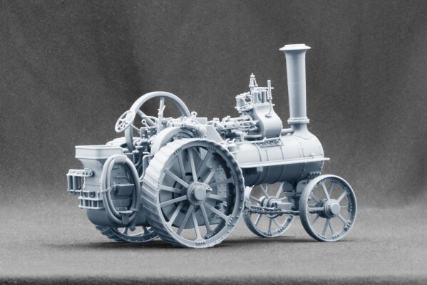 3D-печатная масштабная модель 1/35 1901 Burrell Compound Traction Engine ScaleX SX-35001 детальное изображение Тракторы Гражданская техника