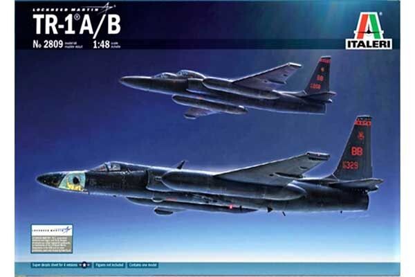 Scale model 1/48 Aircraft Lockheed Martin U-2 TR-1A/B Italeri 2809 детальное изображение Самолеты 1/48 Самолеты