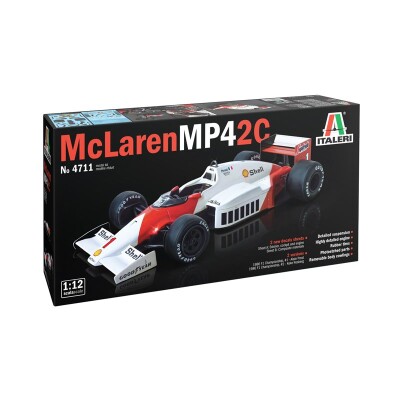 Assembly model 1/12 Formula-1 car McLaren MP4/2C Prost-Rosberg Italeri 4711 детальное изображение Автомобили 1/12 Автомобили