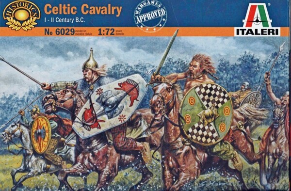 Збірна модель 1/72 Кельтська кавалерія Italeri 6029 детальное изображение Фигуры 1/72 Фигуры
