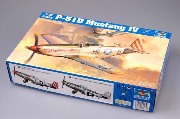 Збірна модель літака P-51D Mustang детальное изображение Самолеты 1/32 Самолеты