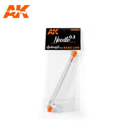 0.3 NEEDLE FOR AK AIRBRUSH / Сменная игла 0,3 мм для аэрографа детальное изображение Ремкомплекты Аэрография