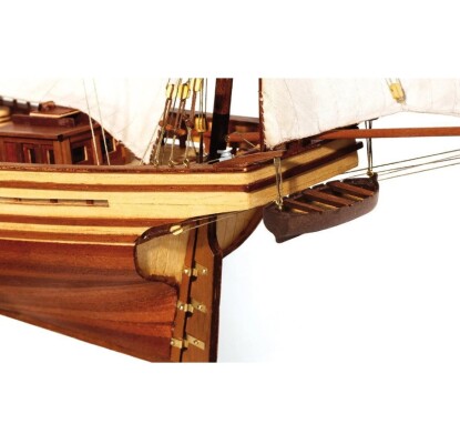 Scale wooden model 1/70 Spanish felucca &quot;San Juan&quot; OcCre 12001 детальное изображение Корабли Модели из дерева