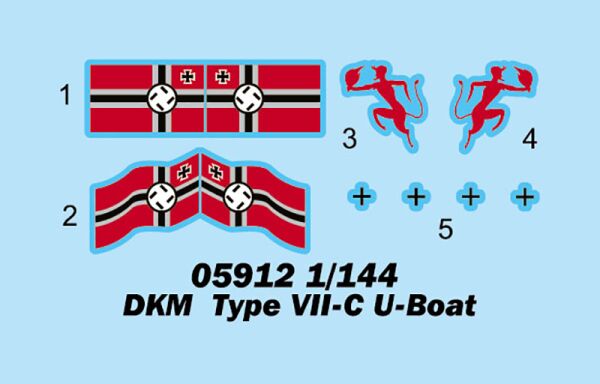 Немецкая подводная лодка DKM Type VII-C детальное изображение Подводный флот Флот