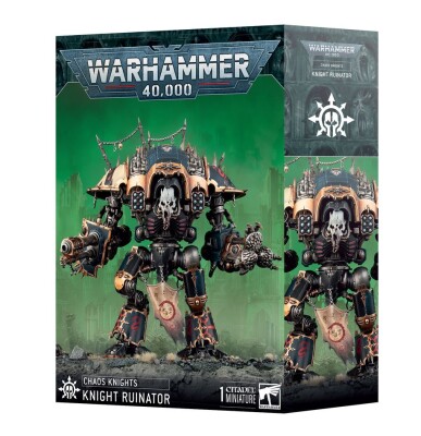 Ігровий набір Warhammer 40000: CHAOS KNIGHTS - CHAOS KNIGHT RUINATOR детальное изображение Рыцари Хаоса Армии Хаоса