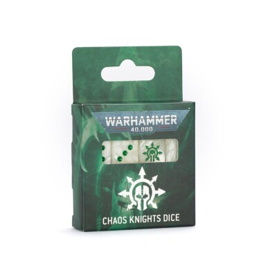 Ігрові куби WARHAMMER 40000: CHAOS KNIGHTS DICE детальное изображение Кубы WARHAMMER 40,000