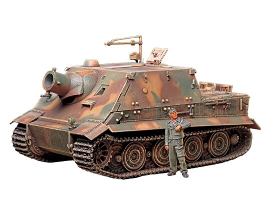 Scale model 1/35 self-propelled gun Sturmtiger 38 CM Tamiya 35177 детальное изображение Бронетехника 1/35 Бронетехника