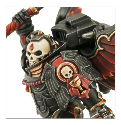 BLOOD ANGELS: CHAPLAIN WITH JUMP PACK детальное изображение Кровавые Ангелы Космические Десантники