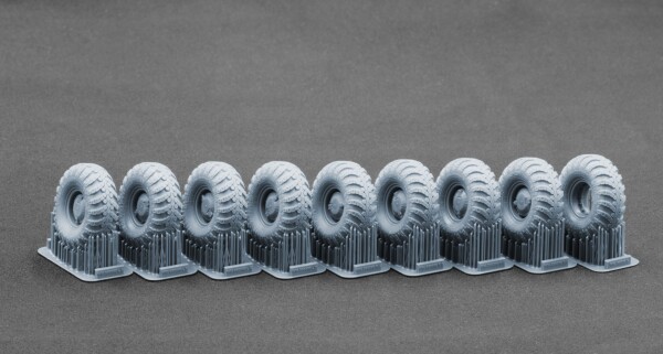 Набір коліс DT-126 Snaga (з деформацією) для БТР-80 від Trumpeter ScaleX WM 35039S детальное изображение Колёса Афтермаркет